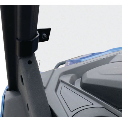 QuadBoss 16-22 Can-Am Defender HD10 Windbreak Folding Windshield