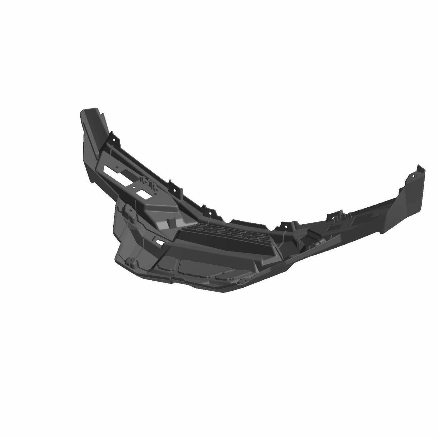 Polaris RZR Fascia-Rear, Gloss Black, Genuine OEM Part 5451117-070, Qty 1
