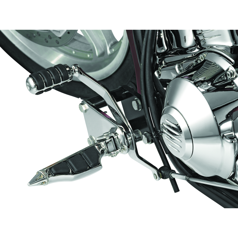 Kuryakyn Round Shift Peg Cover Honda Chrome