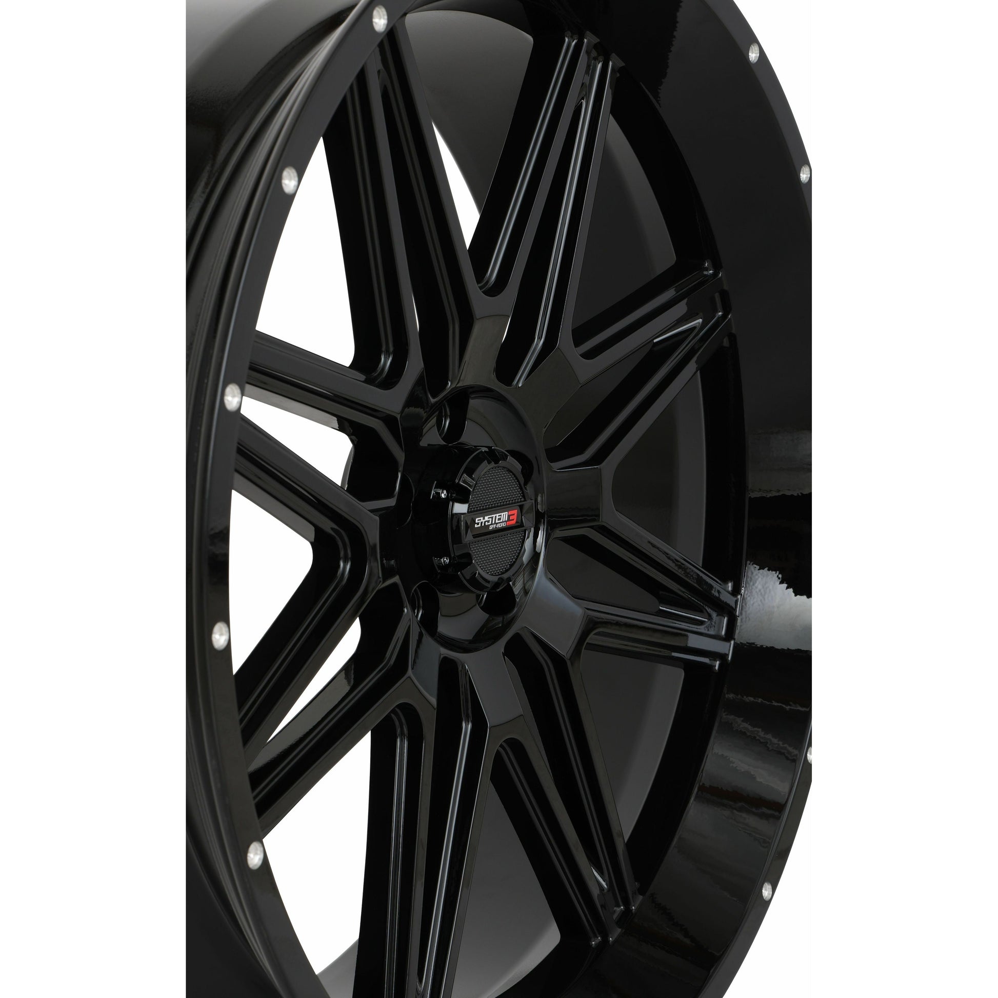 St7 Wheel 24x9 5+4 (0mm) 5/4.5 Gloss Black
