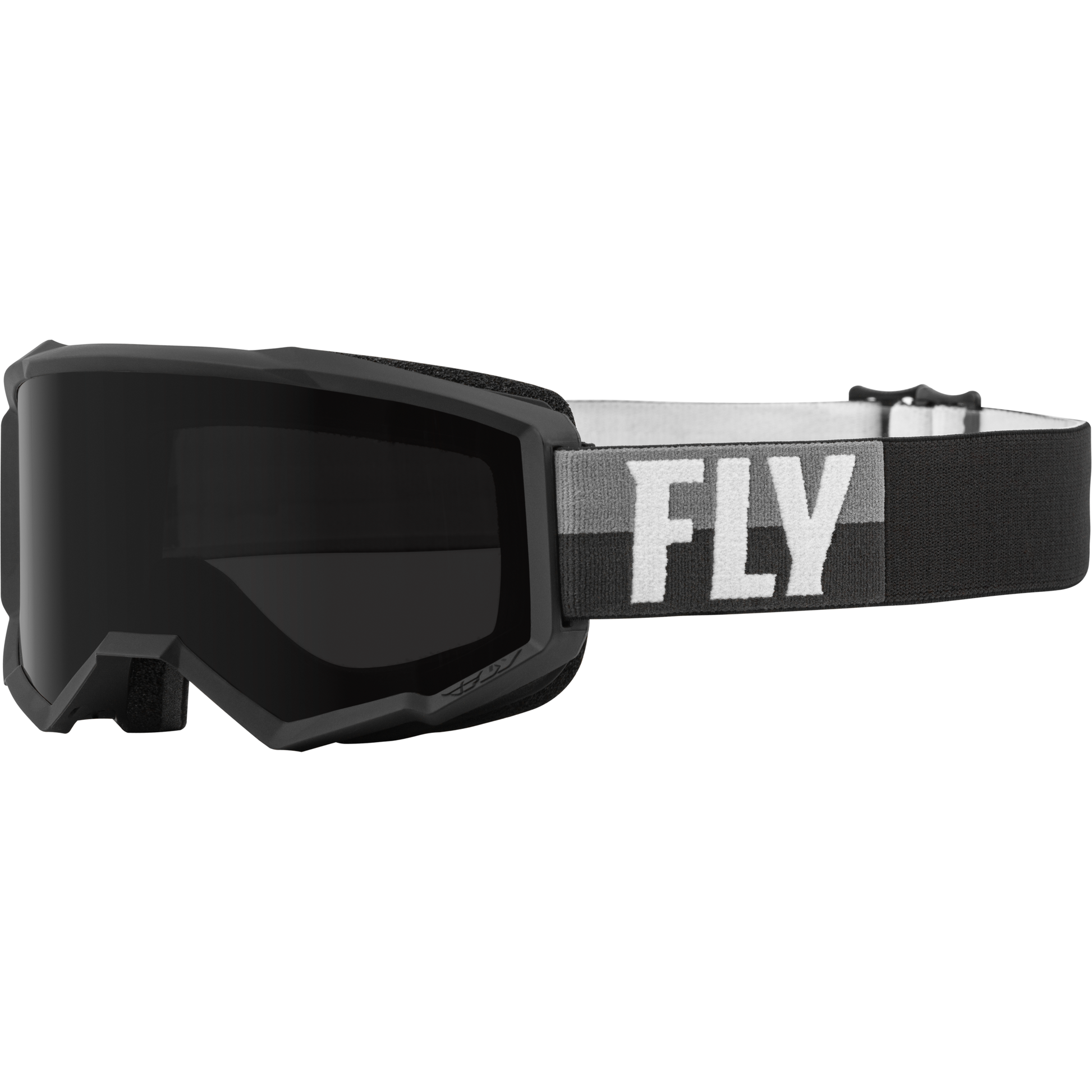 Zone W/C Goggle Black/White W/Dark Smoke Hydrophoc Lens