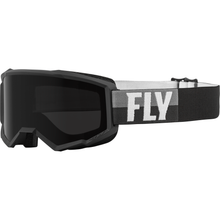 Zone W/C Goggle Black/White W/Dark Smoke Hydrophoc Lens
