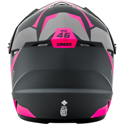 Mx 46y Cyclus Helmet Matte Grey/Pink Ys