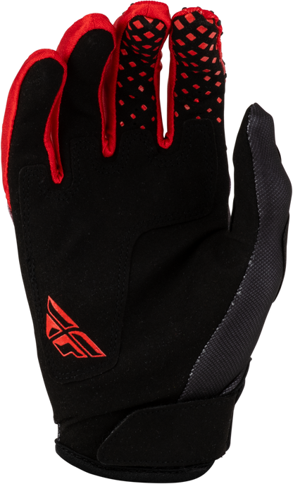 Youth Kinetic Fade Gloves Black/Red/White Ys