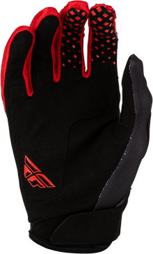 Youth Kinetic Fade Gloves Black/Red/White Ym