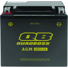 QuadBoss Maintenance-Free AGM Battery QBX14-FA