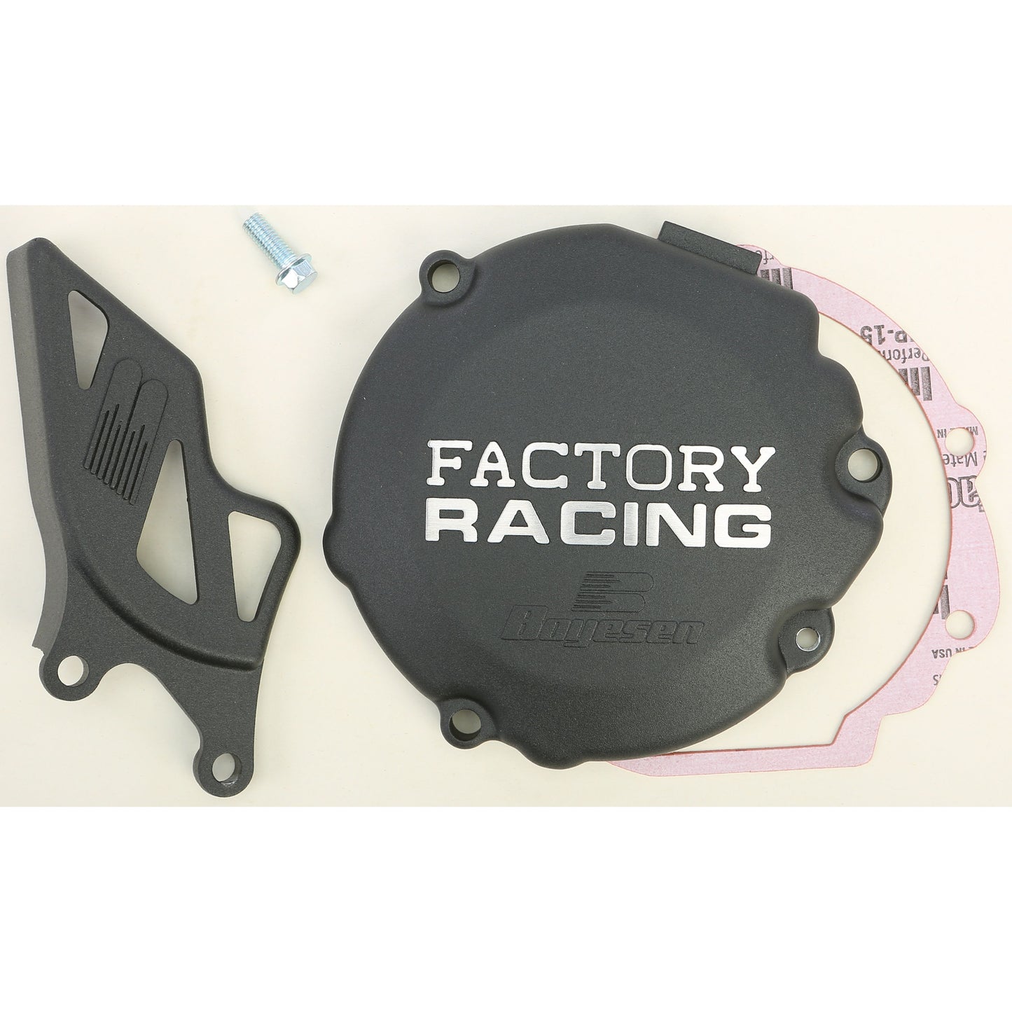 Factory Racing Ignition Cover Black
