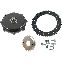 Cush Drive Chain Conv Kit Black `09 16 Flh/Flt