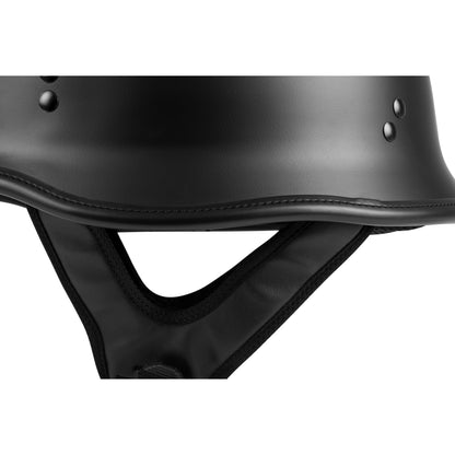 9mm German Beanie Helmet Matte Black 3x
