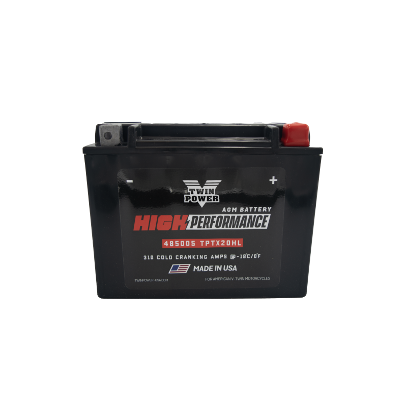 Twin Power YTX-20HL High Performance Battery Replaces H-D 65989-97A Made in USA 310 CCA