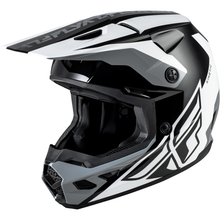 Kinetic Crest Helmet Black/White/Grey Sm