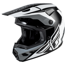 Kinetic Crest Helmet Black/White/Grey Md