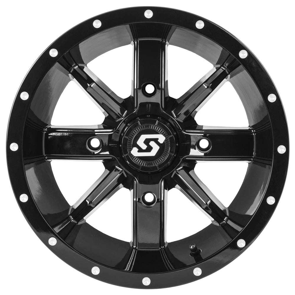 Hollow Point Wheel 14x10 4/137 5+5 (0mm) Black