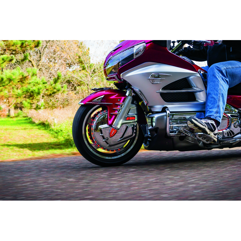 Kuryakyn Deco Eagle Fender Ornament 01-22 Honda GL1800 Chrome