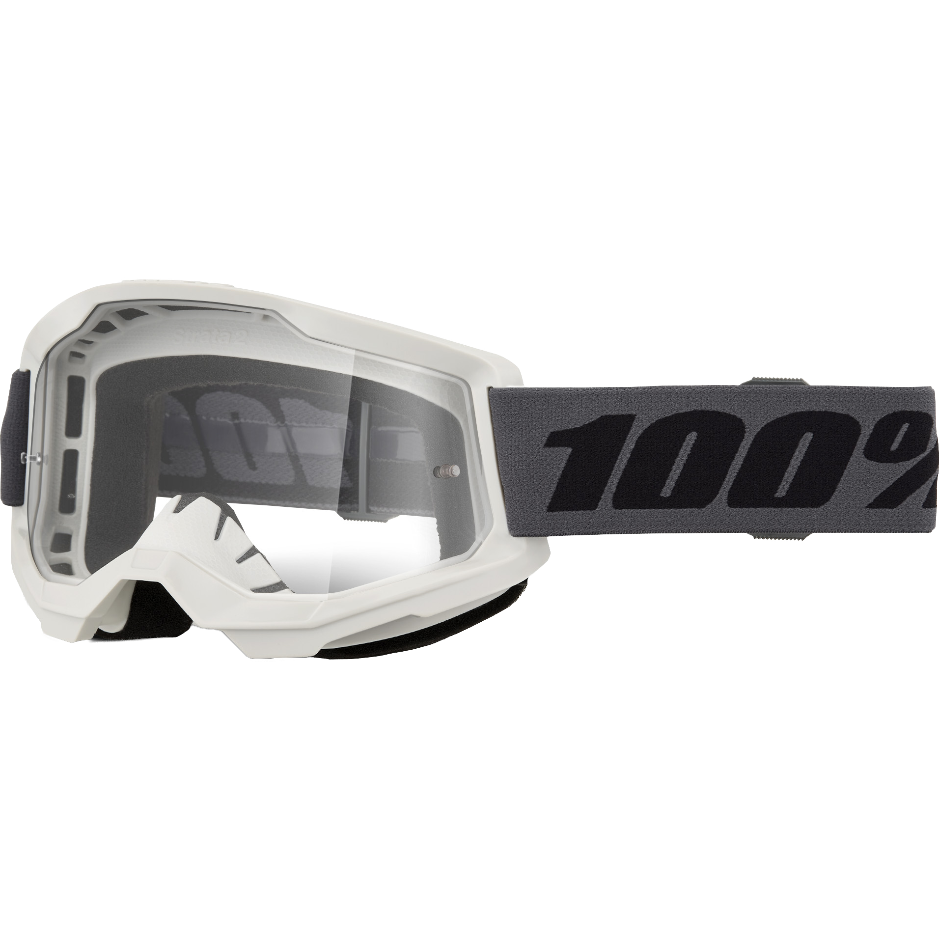 Strata 2 Goggle Grey Clear Lens