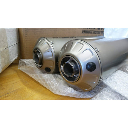 2019-2022 Genuine Indian Motorcycles FTR 1200 High Mount Slip-On Exhaust by Akrapovic - 2883519