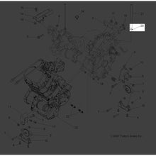 Polaris RZR Hose Clamp, Genuine OEM Part 7081474, Qty 1