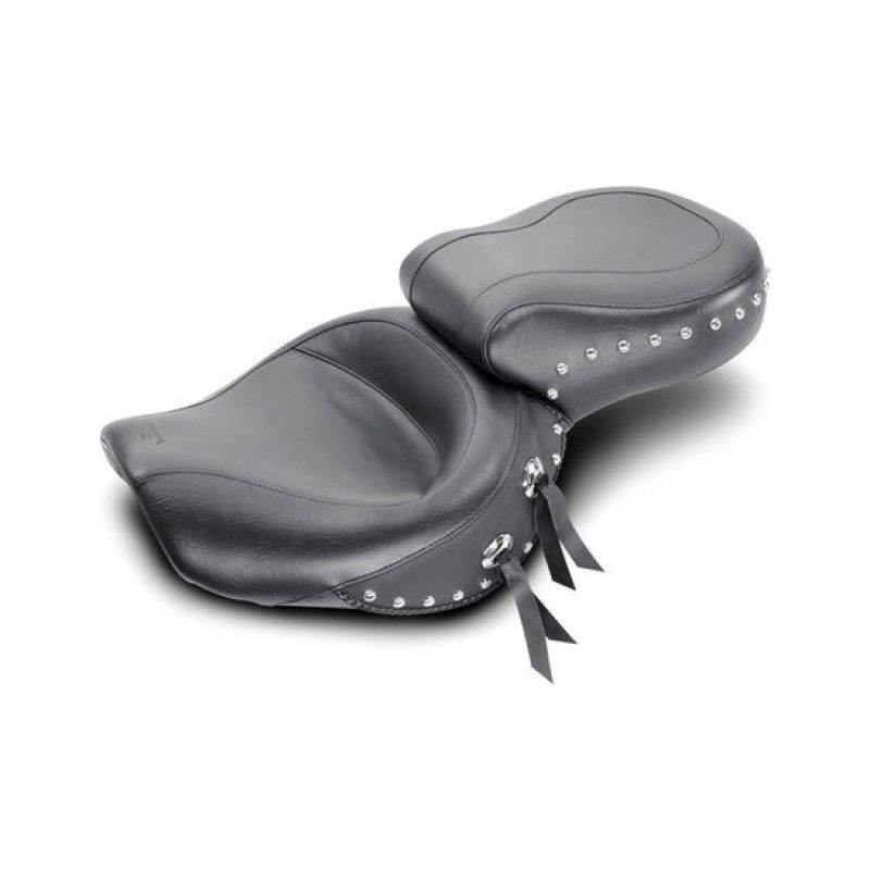 Mustang 00-08 Honda VT1100 Sabre,97-08 Spirit,87-97 Shadow,95-01 Ace Tour 1PC Seat Studs- Black