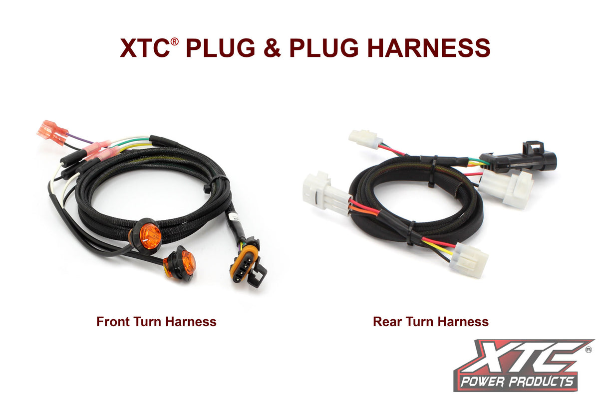 Auto Turn Signal Kit W/ Billet Lever And Front Drl Lights Kaw