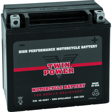 Twin Power YTX-14L High Performance Battery Replaces H-D 65958-04 Made in USA 200 CCA
