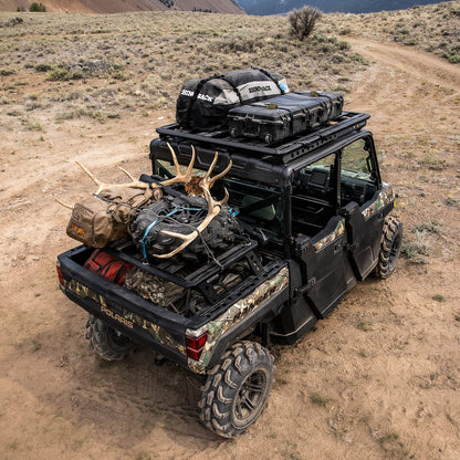 Polaris Off Road Rhino-Rack Rear Bed & 3-Seat Roof Rack