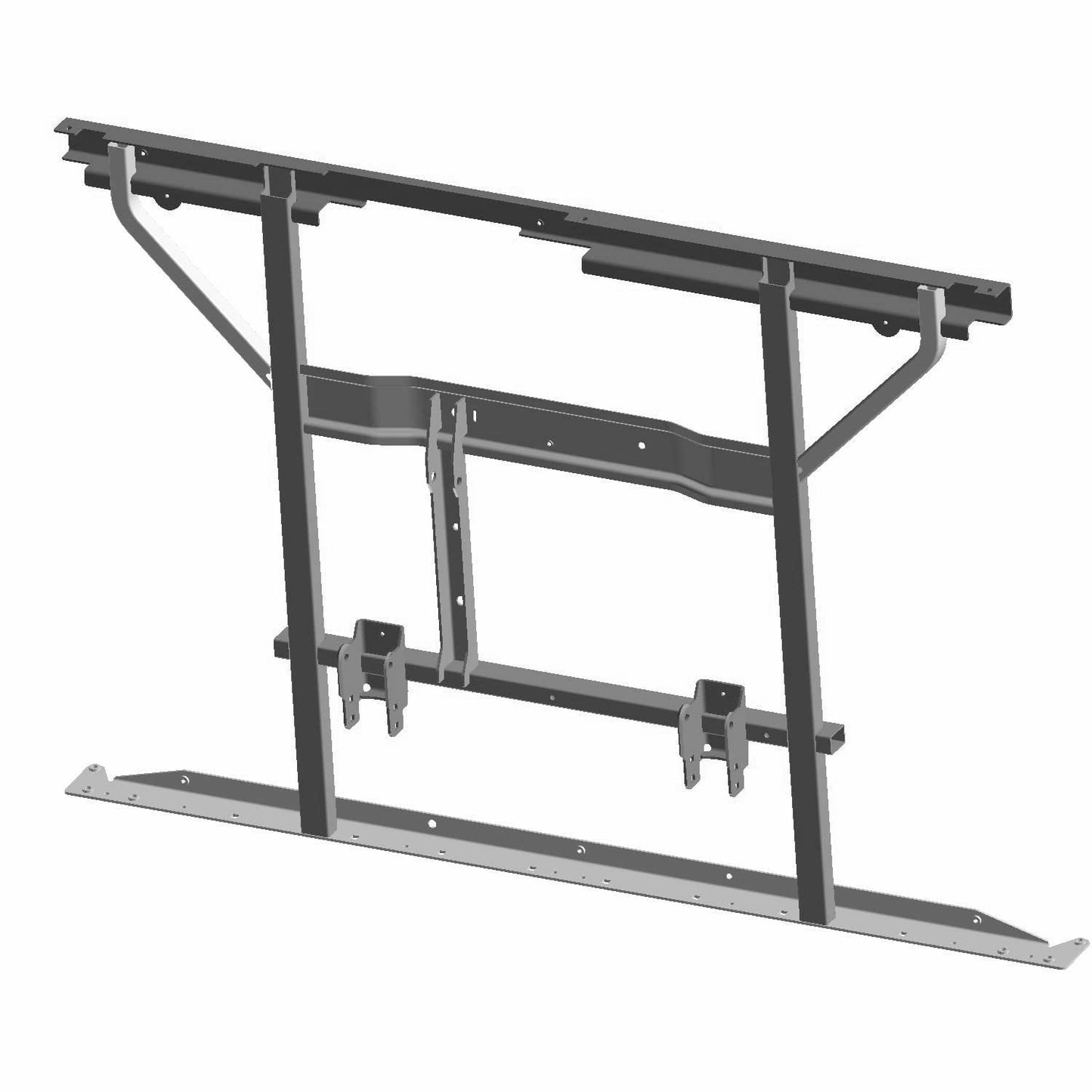 Polaris Ranger Short Box Support, Black, Genuine OEM Part 1020692-329, Qty 1
