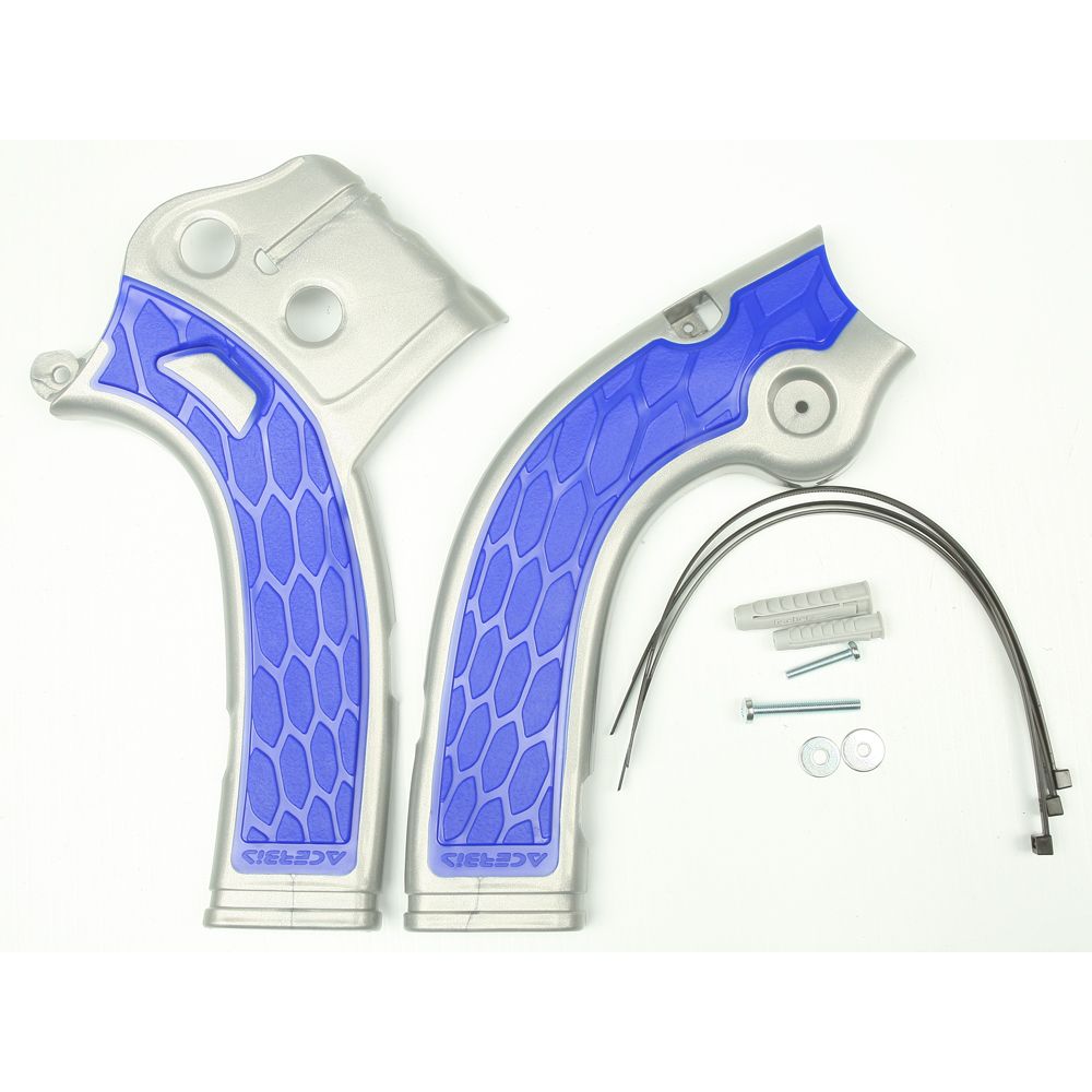 X Grip Frame Guard Silver/Blue