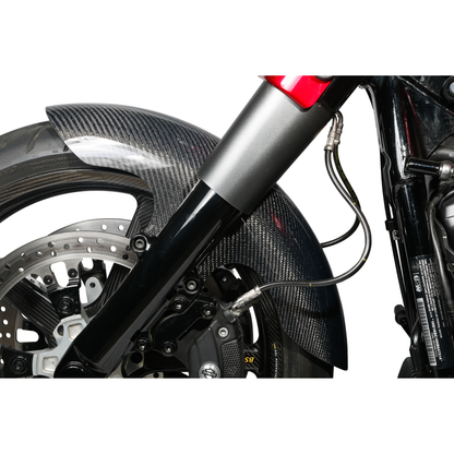 Carbon Fiber Shorty Fender Front 21" Flh 14 22