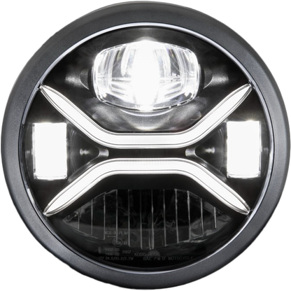 7" Zenith Led Headligh H4 Plug