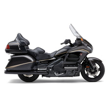 4" Slip On Dual Cut Tips Black Hon Gl1800/F6b