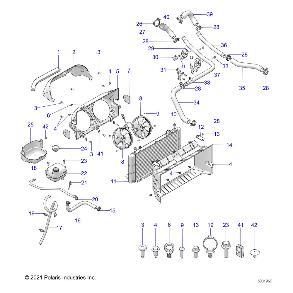 
                      
                        Polaris Slingshot SHIELD-COOLANT TANK, Genuine OEM Part 5416928, Qty 1
                      
                    