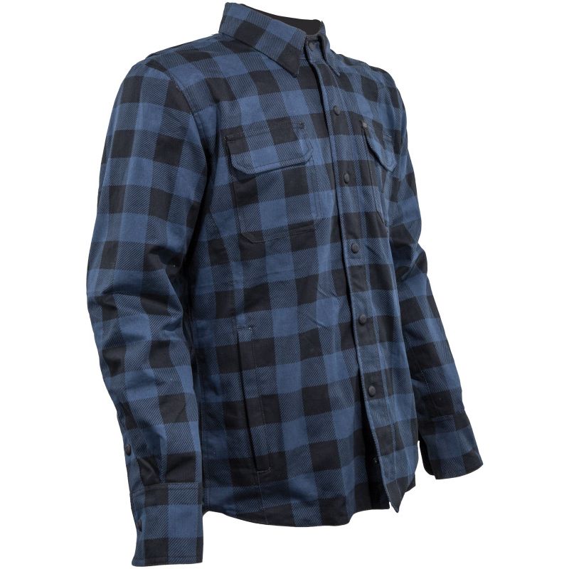 Speed and Strength True Grit Armored Motoshirt Navy/Black - Small