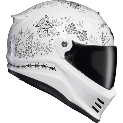 Covert Fx Full Face Helmet The Litas 2 White Md
