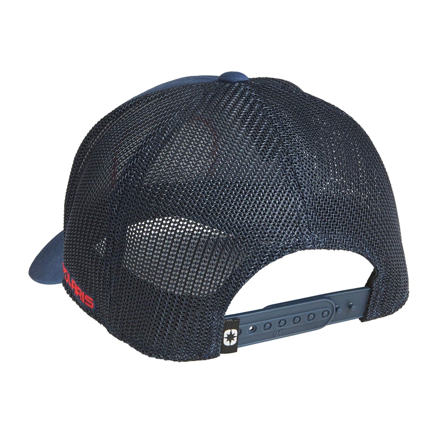 Polaris ATV Ellipse Patch Trucker Hat Navy/Red