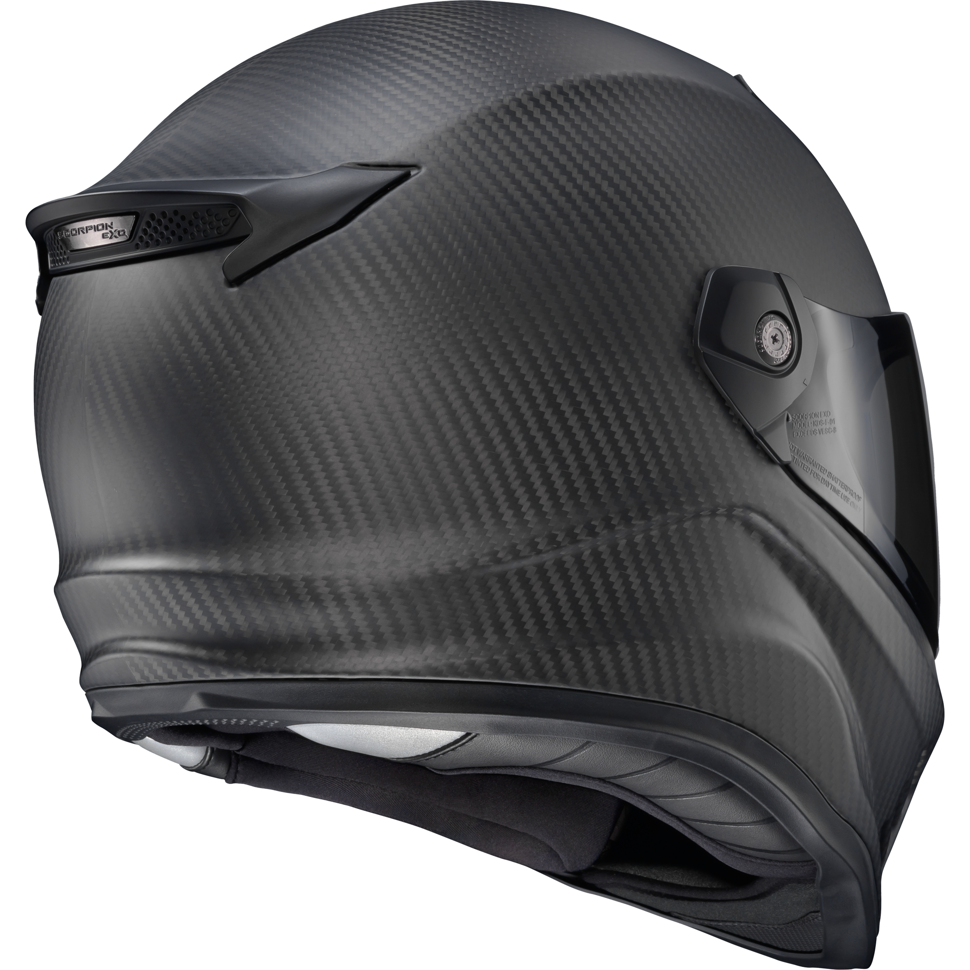 Covert Fx Carbon Full Face Helmet Matte Black Xs