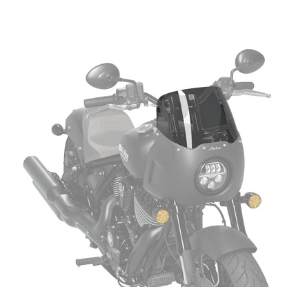 Indian Motorcycle Chief Quarter Fairing Mid Wind Deflector - 2890108-02
