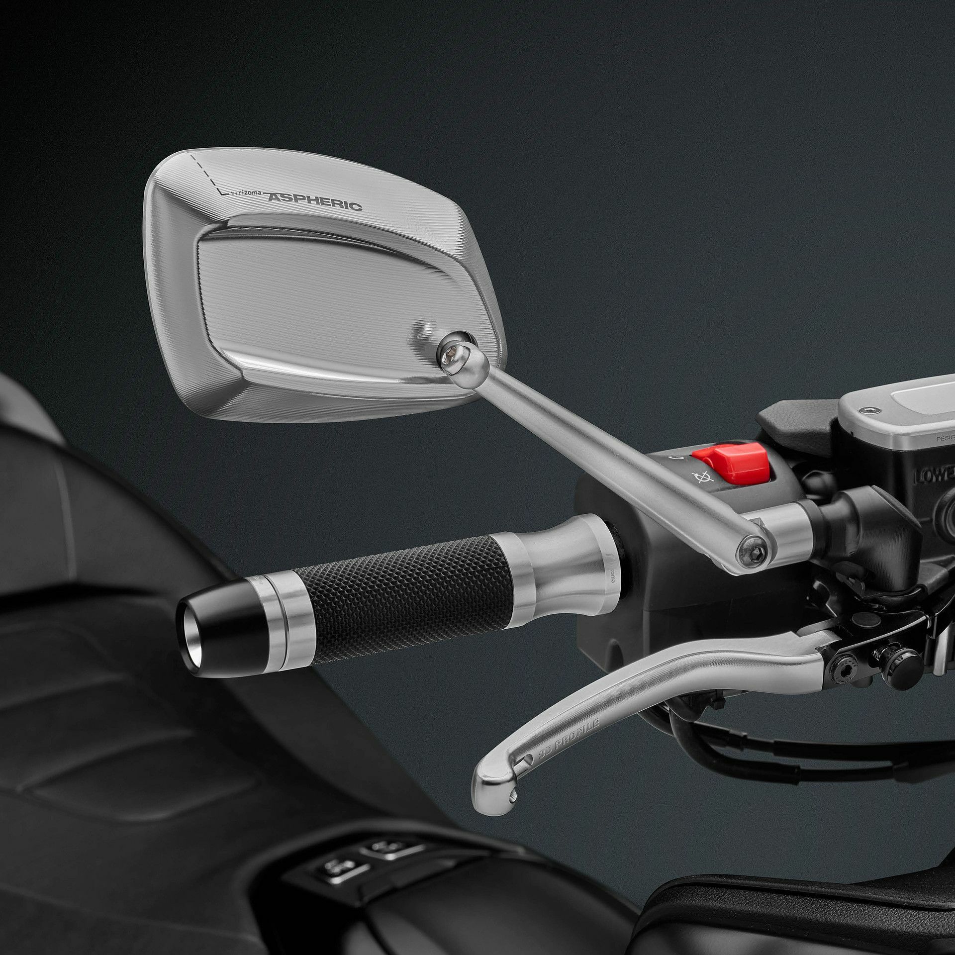 Bar Ends Pair Silver