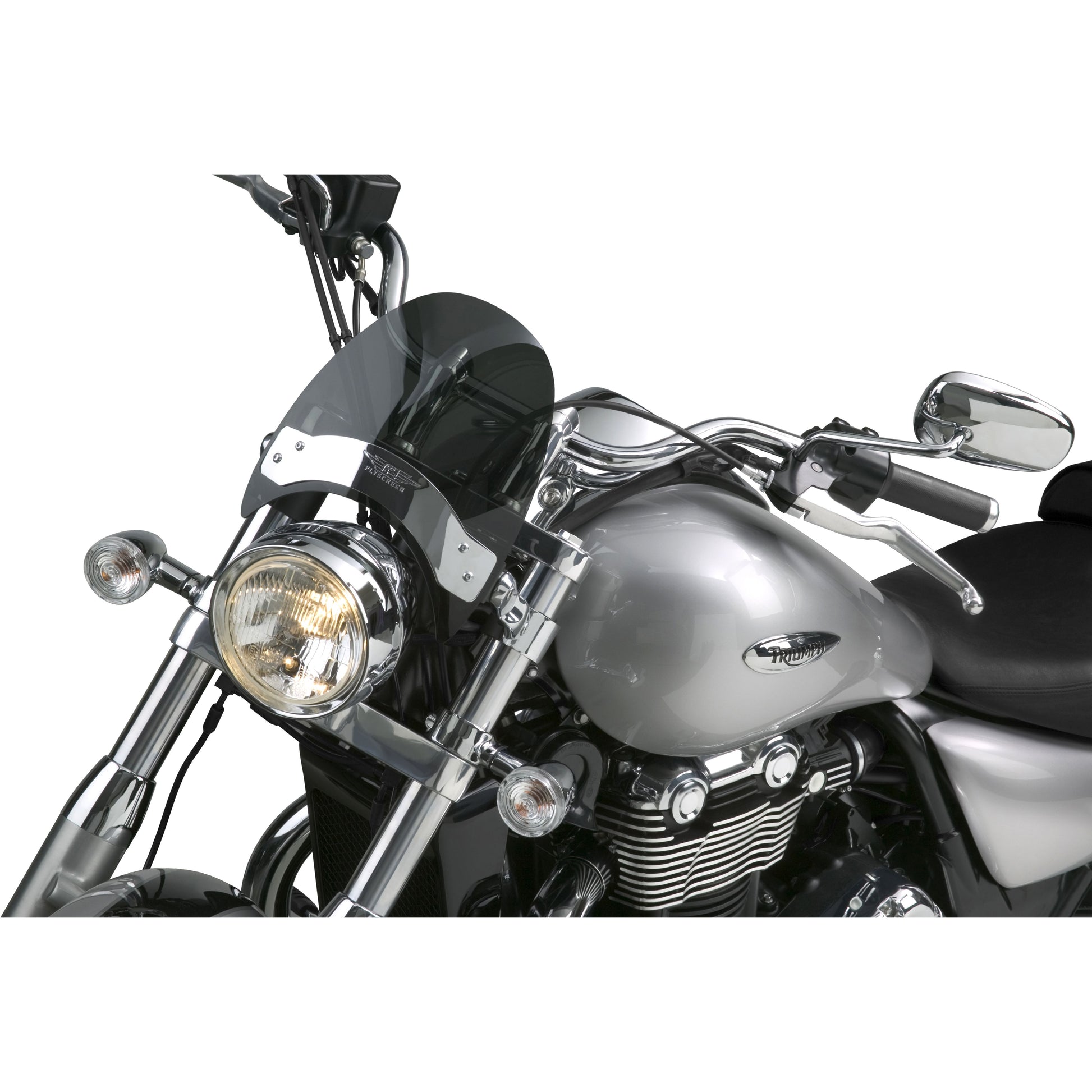Flyscreen Ws Dark Smoke Chrome Hardware