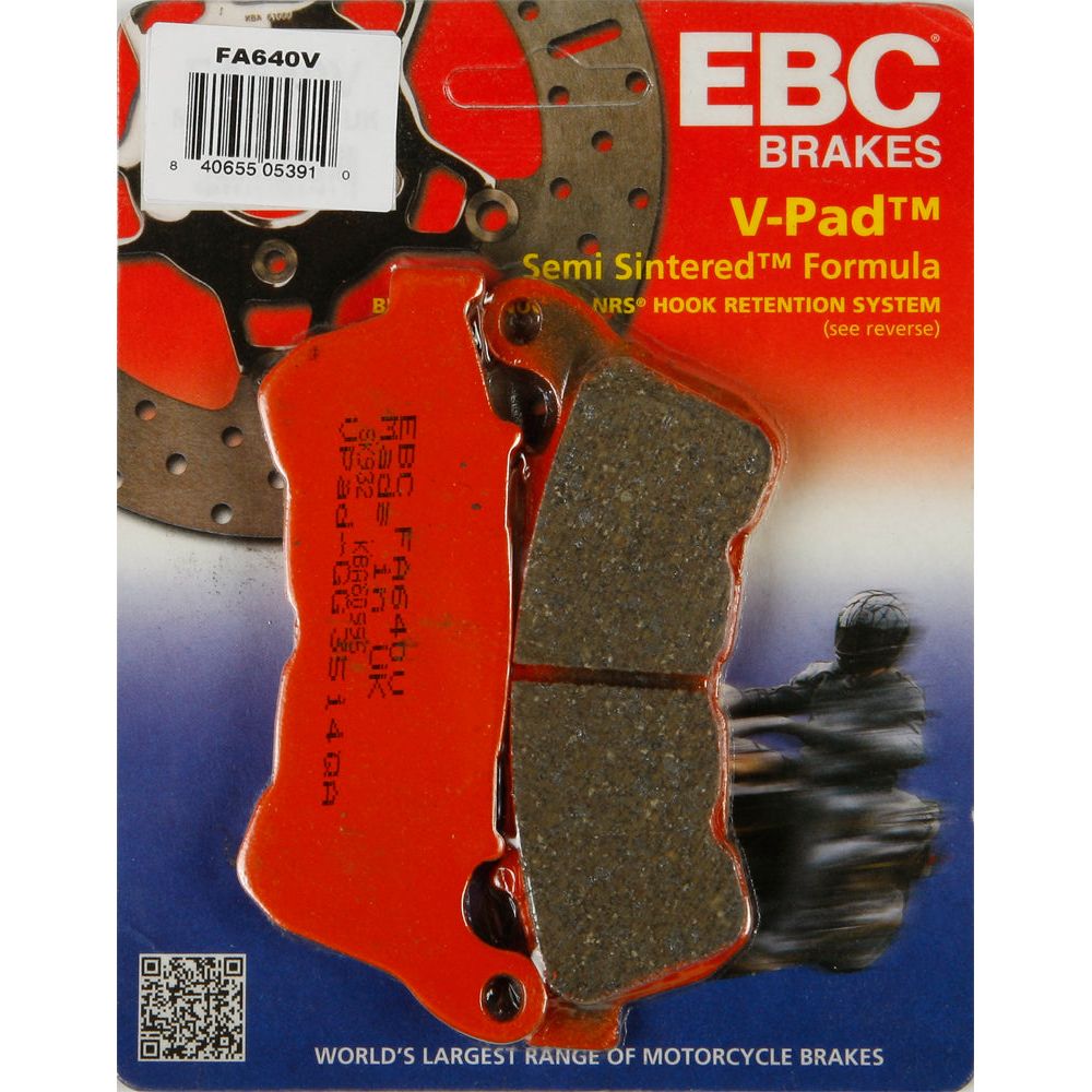 Brake Pads Fa640v Semi Sintered V Series