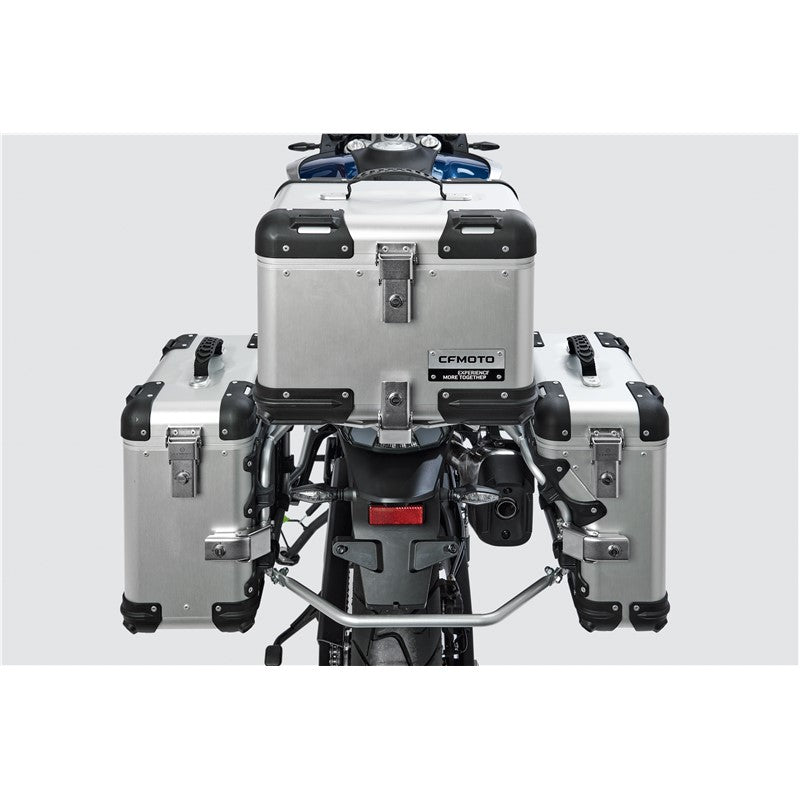 CFMOTO Ibex 3-Piece Pannier Set - Silver