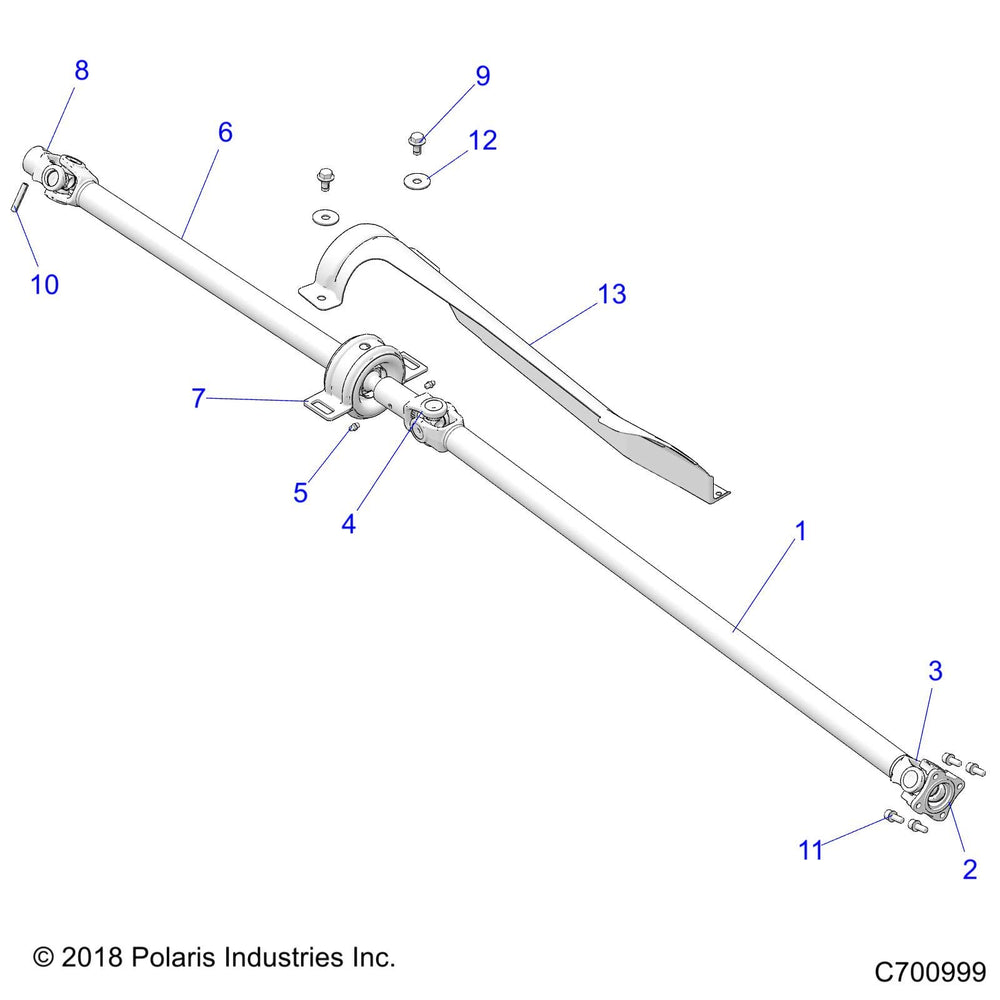
                      
                        Polaris RZR Isolated Prop Bearing, Genuine OEM Part 3515042, Qty 1
                      
                    