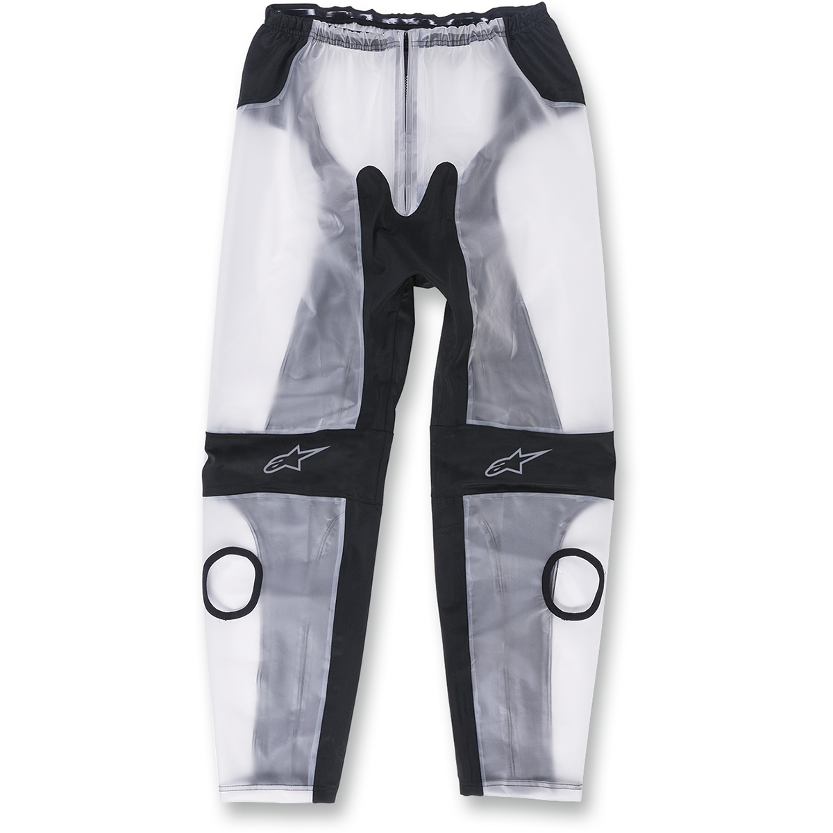 ALPINESTARS Racing Rain Pants - Black/Clear - Large 3224917-01-L
