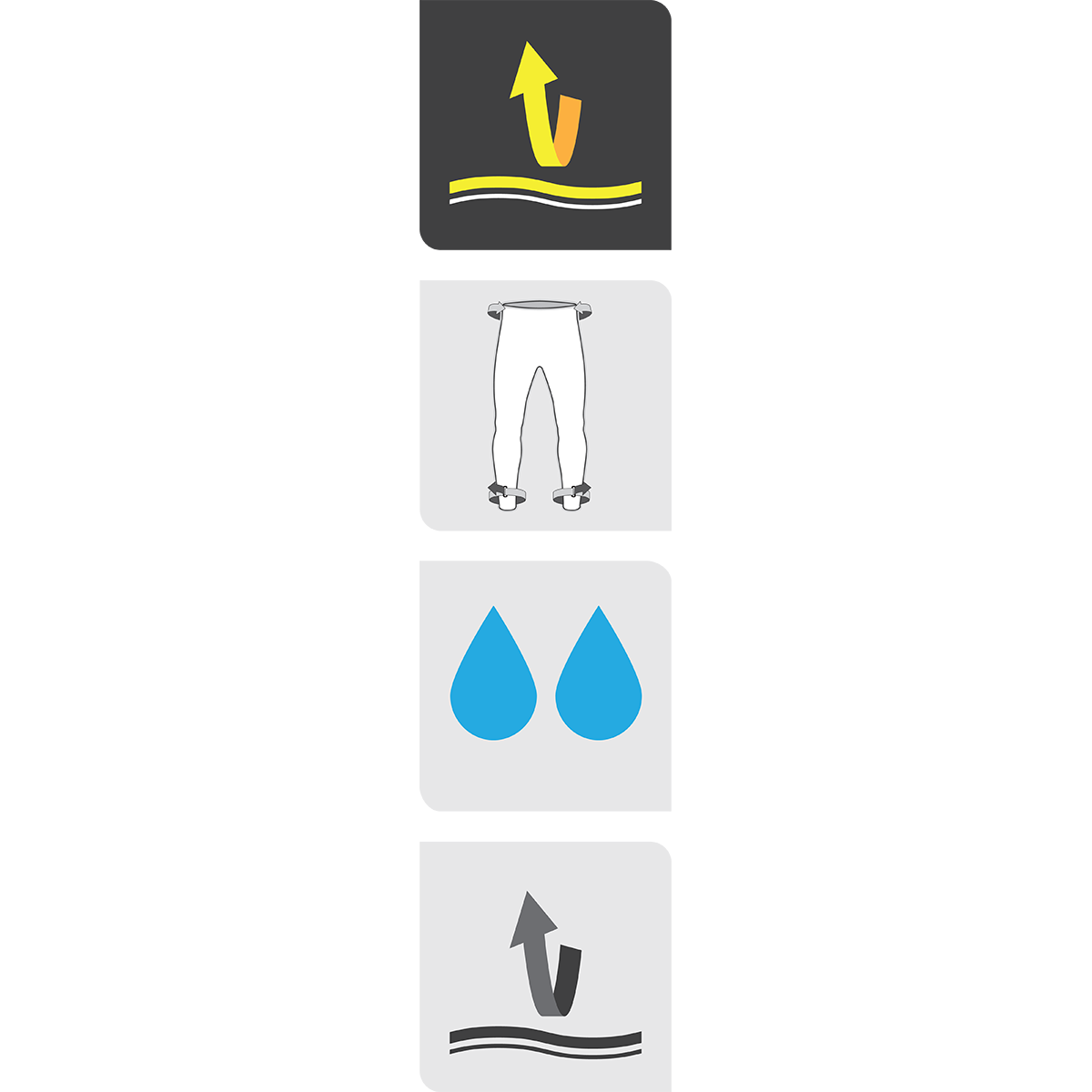 ALPINESTARS Hurricane Rain Pants - Black - Medium 3224617-10-M