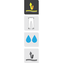 ALPINESTARS Hurricane Rain Pants - Yellow/Black - 2XL 3224617-551-2X