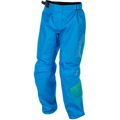 Youth F 16 Pants Blue/Hi Vis Sz 20