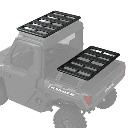 Polaris Off Road Rhino-Rack Rear Bed & 3-Seat Roof Rack
