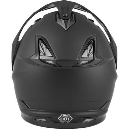 Gm 11 Dual Sport Helmet Matte Black  Md