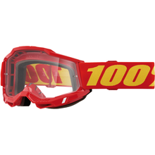 Accuri 2 Goggle Red Clear Lens