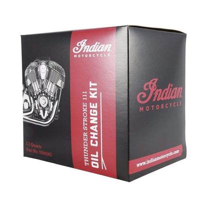 Indian Motorcycle New OEM Oil Change Kit, Thunder Stroke 111, 5.5 Quart, 2880067