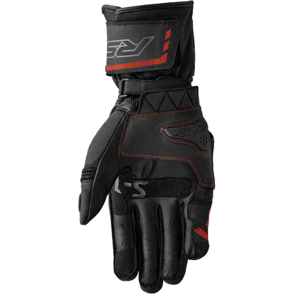 S1 Glove Blk/Red Leather 2xl